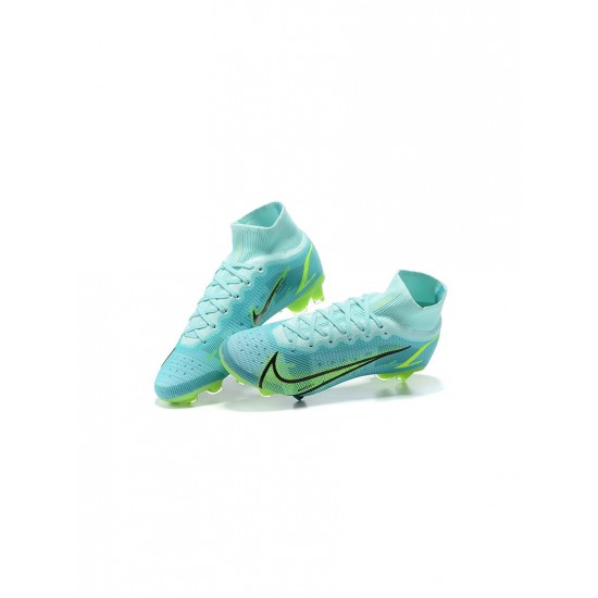 Nike Mercurial Superfly Viii Elite FG Dynamic Turq Lime Glow Soccer Cleats