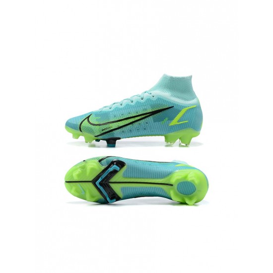 Nike Mercurial Superfly Viii Elite FG Dynamic Turq Lime Glow Soccer Cleats