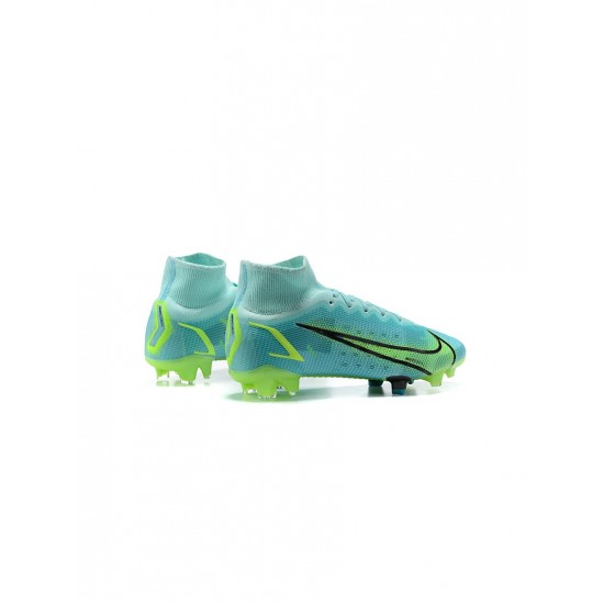 Nike Mercurial Superfly Viii Elite FG Dynamic Turq Lime Glow Soccer Cleats