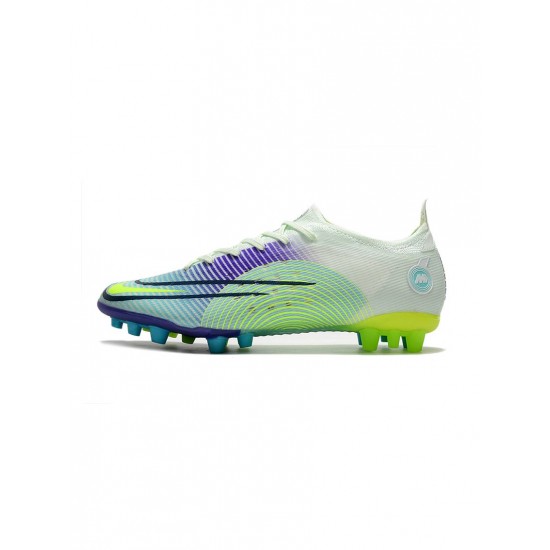 Nike Mercurial Vapor 14 Elite AG Pro Barely Green Volt Electro Purple  Soccer Cleats