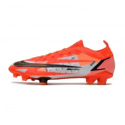 Nike Mercurial Vapor 14 Elite Cr7 FG Chile Red Black Ghost Total Orange Soccer Cleats