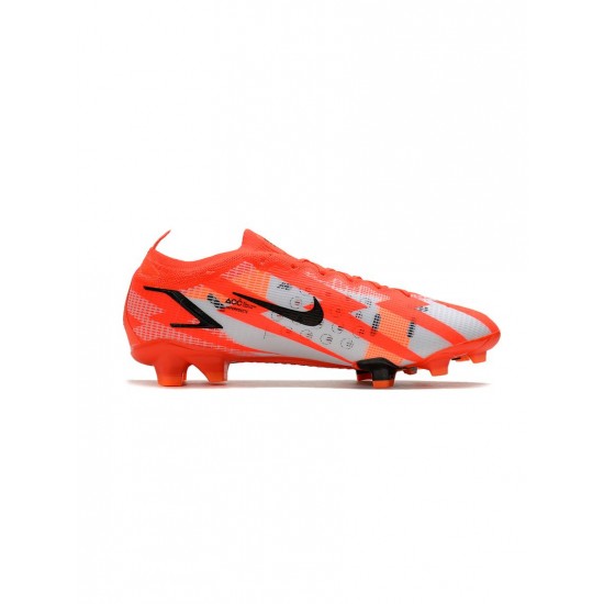 Nike Mercurial Vapor 14 Elite Cr7 FG Chile Red Black Ghost Total Orange Soccer Cleats