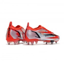 Nike Mercurial Vapor 14 Elite Cr7 SG Pro Chile Red Black Ghost Total Orange Soccer Cleats