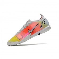 Nike Mercurial Vapor 14 Elite Dream Speed TF White Metallic Silver Pure Platinum Soccer Cleats