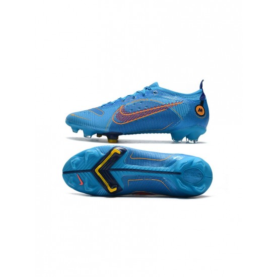 Nike Mercurial Vapor 14 Elite FG Blueprint Chlorine Blue Laser Orange Marina Soccer Cleats