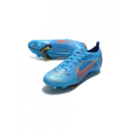 Nike Mercurial Vapor 14 Elite FG Blueprint Chlorine Blue Laser Orange Marina Soccer Cleats