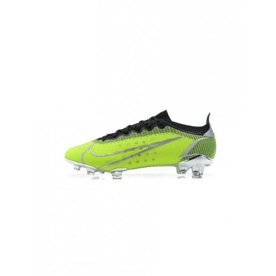 Nike Mercurial Vapor 14 Elite FG Elite Volt Silver Black Soccer Cleats