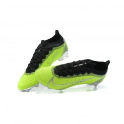 Nike Mercurial Vapor 14 Elite FG Elite Volt Silver Black Soccer Cleats