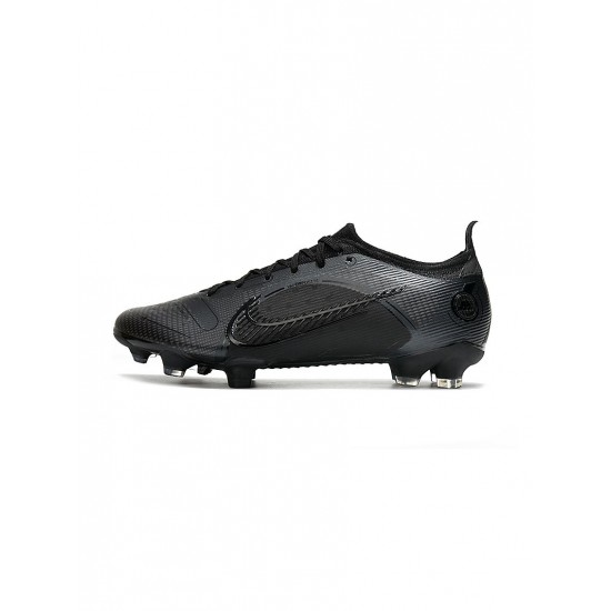 Nike Mercurial Vapor 14 Elite FG All Black Soccer Cleats