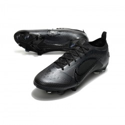 Nike Mercurial Vapor 14 Elite FG All Black Soccer Cleats