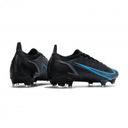 Nike Mercurial Vapor 14 Elite FG Black Black Blue Soccer Cleats