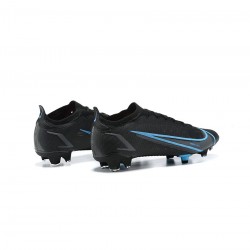 Nike Mercurial Vapor 14 Elite FG Black Blue Soccer Cleats