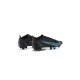 Nike Mercurial Vapor 14 Elite FG Black Blue Soccer Cleats