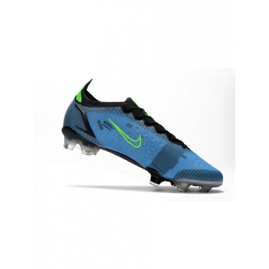 Nike Mercurial Vapor 14 Elite FG Blue Black Green Soccer Cleats