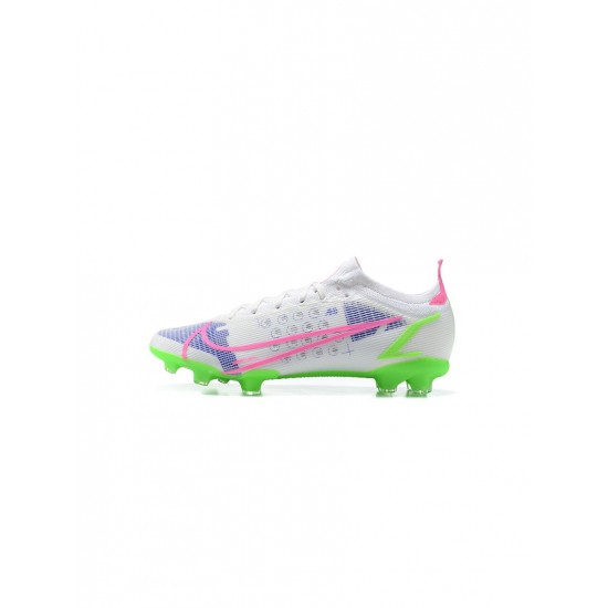 Nike Mercurial Vapor 14 Elite FG Pink Purple Volt Soccer Cleats