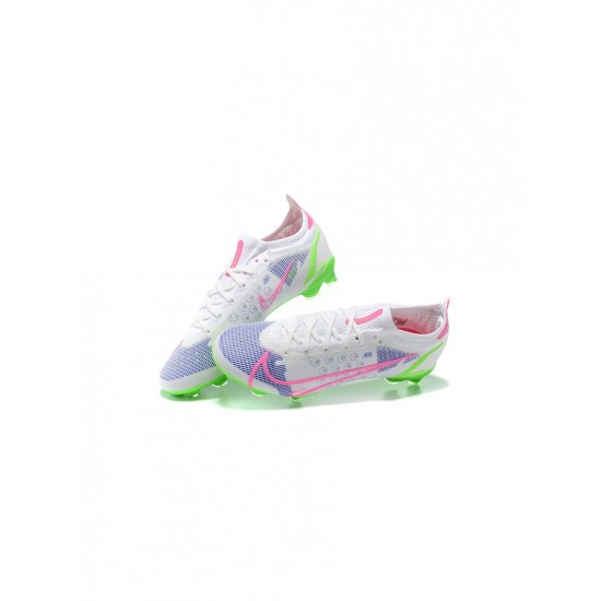 Nike Mercurial Vapor 14 Elite FG Pink Purple Volt Soccer Cleats