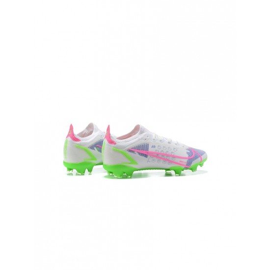 Nike Mercurial Vapor 14 Elite FG Pink Purple Volt Soccer Cleats