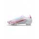 Nike Mercurial Vapor 14 Elite FG White Red Soccer Cleats