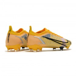 Nike Mercurial Vapor 14 Elite FG Yellow Black Soccer Cleats