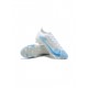 Nike Mercurial Vapor 14 Elite FG White Blue  Soccer Cleats