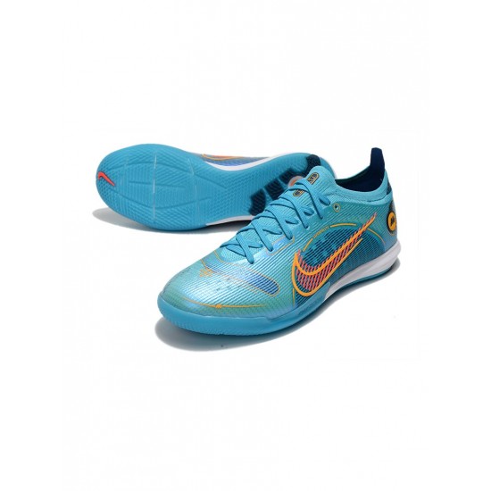 Nike Mercurial Vapor 14 Elite IC Chlorine Blue Laser Orange Marina  Soccer Cleats