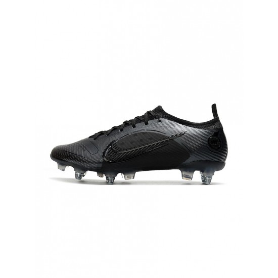 Nike Mercurial Vapor 14 Elite SG Pro All Black  Soccer Cleats