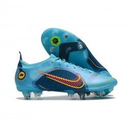 Nike Mercurial Vapor 14 Elite SG Pro Chlorine Blue Laser Orange Marina Soccer Cleats