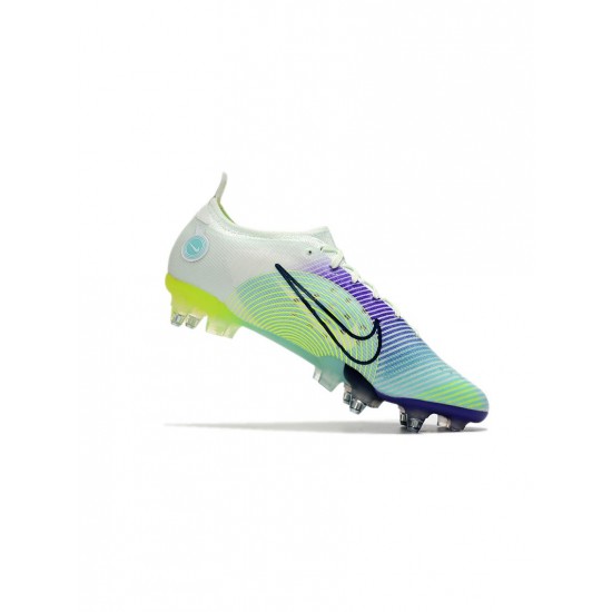 Nike Mercurial Vapor 14 Elite SG Pro Dream Speed 5 Barely Green Volt Electro Purple Soccer Cleats