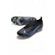 Nike Mercurial Vapor 14 Elite SG Pro Black Iron Grey University Blue Soccer Cleats