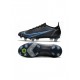 Nike Mercurial Vapor 14 Elite SG Pro Black Iron Grey University Blue Soccer Cleats