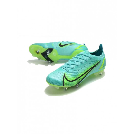 Nike Mercurial Vapor 14 Elite SG Pro Dynamic Turquoise Lime Glow Soccer Cleats