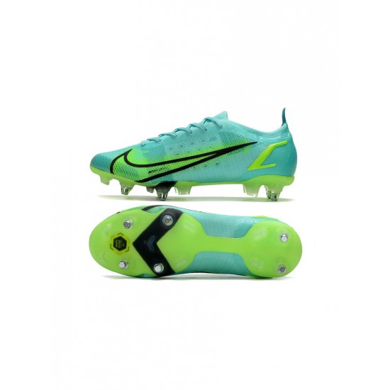 Nike Mercurial Vapor 14 Elite SG Pro Dynamic Turquoise Lime Glow Soccer Cleats