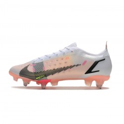 Nike Mercurial Vapor 14 Elite SG Pro White Black Bright Crimson Pink Blast Soccer Cleats