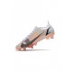 Nike Mercurial Vapor 14 Elite SG Pro White Black Bright Crimson Pink Blast Soccer Cleats