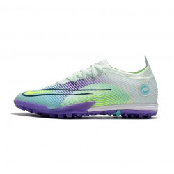 Nike Mercurial Vapor 14 Elite TF Barely Green Volt Electro Purple  Soccer Cleats