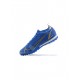 Nike Mercurial Vapor 14 Elite TF Blue Gold Soccer Cleats