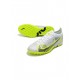 Nike Mercurial Vapor 14 Elite TF Safari White Black Metallic Silver Volt Soccer Cleats