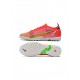 Nike Mercurial Vapor 14 Elite TF Bright Crimson Metallic Silver Soccer Cleats