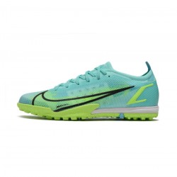 Nike Mercurial Vapor 14 Elite TF Dynamic Turquoise Lime Glow Soccer Cleats