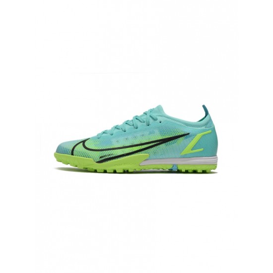 Nike Mercurial Vapor 14 Elite TF Dynamic Turquoise Lime Glow Soccer Cleats