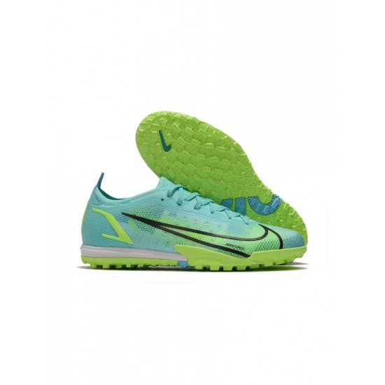 Nike Mercurial Vapor 14 Elite TF Dynamic Turquoise Lime Glow Soccer Cleats