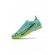 Nike Mercurial Vapor 14 Elite TF Dynamic Turquoise Lime Glow Soccer Cleats