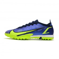 Nike Mercurial Vapor 14 Elite TF Sapphire Volt Blue Void Soccer Cleats