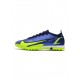 Nike Mercurial Vapor 14 Elite TF Sapphire Volt Blue Void Soccer Cleats