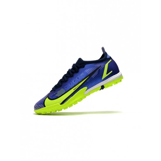 Nike Mercurial Vapor 14 Elite TF Sapphire Volt Blue Void Soccer Cleats