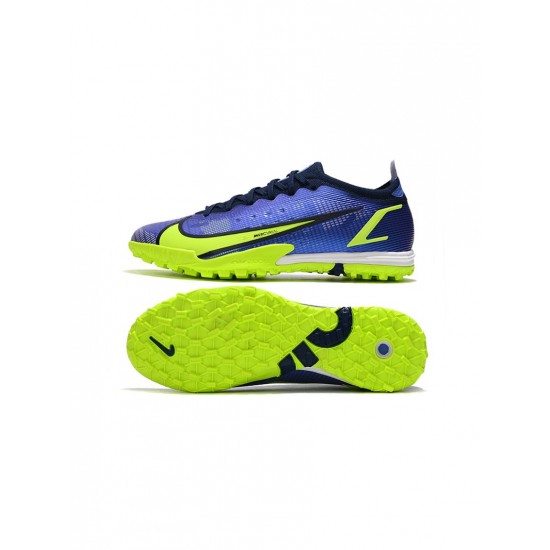 Nike Mercurial Vapor 14 Elite TF Sapphire Volt Blue Void Soccer Cleats