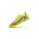 Nike Mercurial Vapor 14 Elite TF Volt Bright Crimson Black Soccer Cleats
