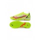 Nike Mercurial Vapor 14 Elite TF Volt Bright Crimson Black Soccer Cleats