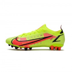 Nike Mercurial Vapor 14 Montivation Pack AG Pro Volt Bright Crimson Black Soccer Cleats