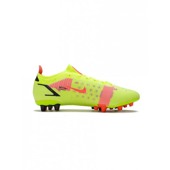 Nike Mercurial Vapor 14 Montivation Pack AG Pro Volt Bright Crimson Black Soccer Cleats